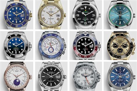 nomi rolex lista|rolex all models.